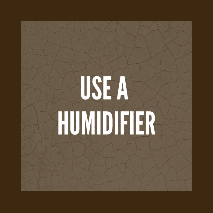 A humidifier not only helps your skin, but it has many other benefits.