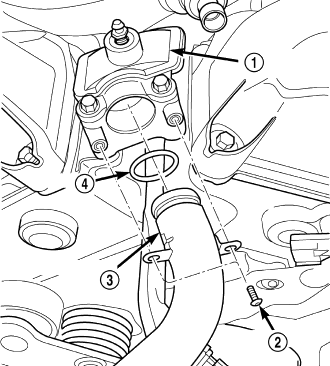 How to Replace a Water Coolant Outlet on a Dodge Charger (2006-2009