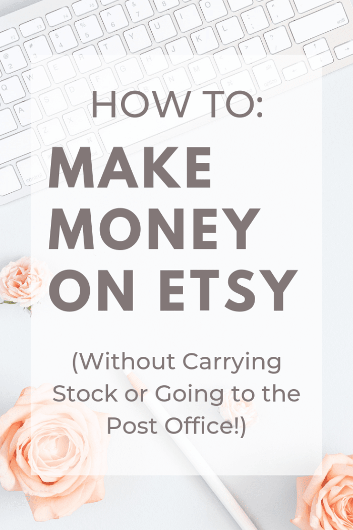 Did you know that you can still make money on Etsy even if you're not into crafting? Here's how you can create an amazing side hustle without leaving the couch!
