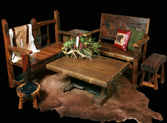 Green furniture is made of recycled-timbers and is sturdy, attractive, and environmentally responsible.
