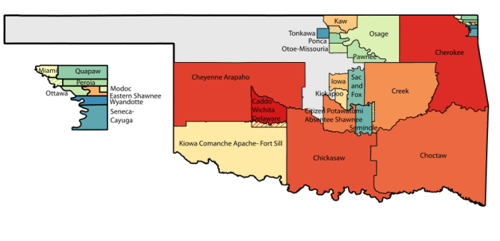 Oklahoma Tribal Statistical Areas