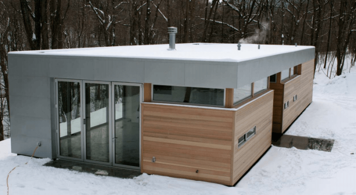 This LVL home by Rocio Romero was built in New York, with total costs at $363,000, including pre-construction work, the LVL Kit, and construction. With 1,453 SF, that works out to $242/SF all-included.