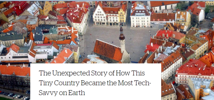 Over the past two decades, this former Soviet-controlled nation — home to just 1.3 million people, or under one-sixth the size of New York City — has quietly become one of the most tech-savvy countries on earth.