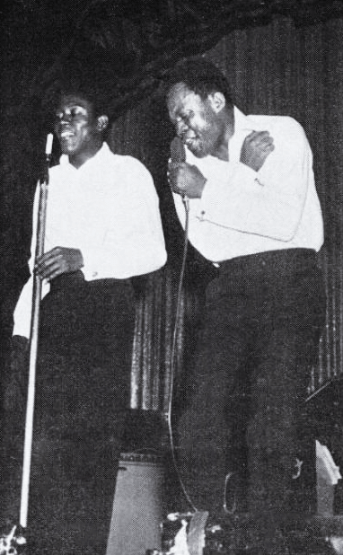 Sam & Dave in a Billboard ad for their single "Said I Wasn't Gonna Tell Nobody," September 17, 1966.