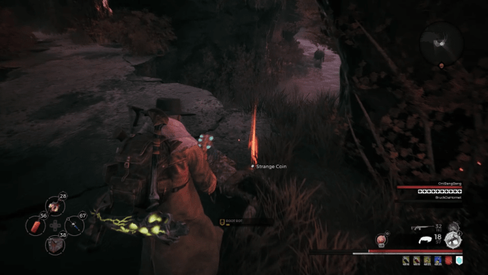 The Strange Coin can be found anywhere on earth where you world normally find the purple, world drop items.
