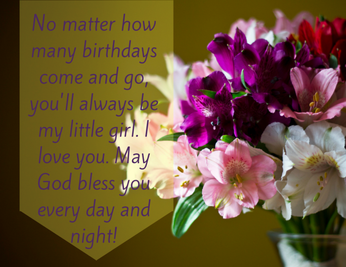 Birthday Wishes, Texts, And Quotes For A Daughter From Mom - Holidappy