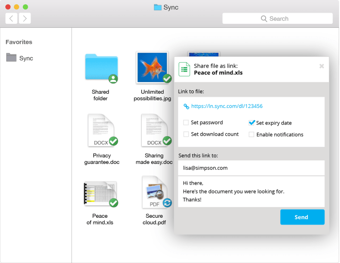 folder sync alternative