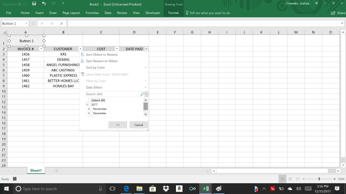 how do i redact a field in excel for mac