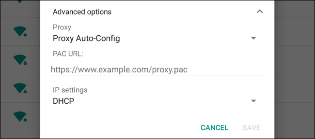 Android でプロキシ サーバーを構成する方法