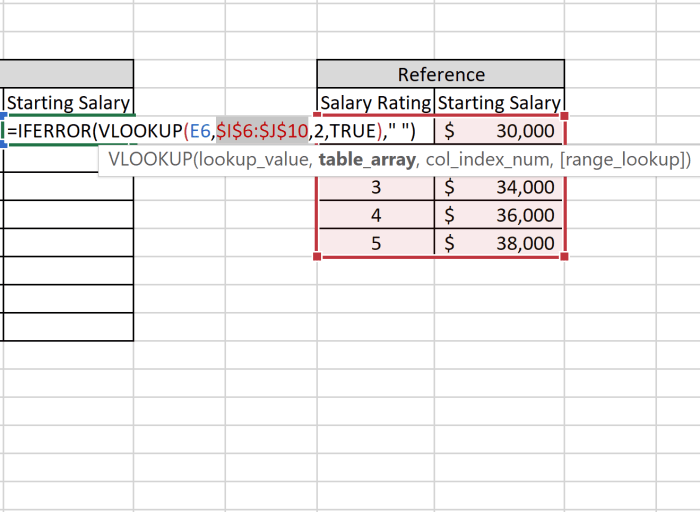 using vlookup in excel 2016