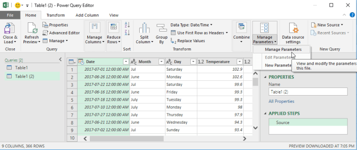 Either by selecting your data in the Excel worksheet or by importing external data, you can create a What if Scenario tool in Power Pivot