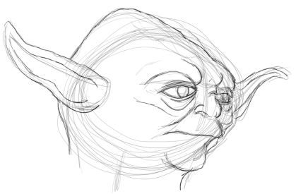 How to Draw Yoda - FeltMagnet