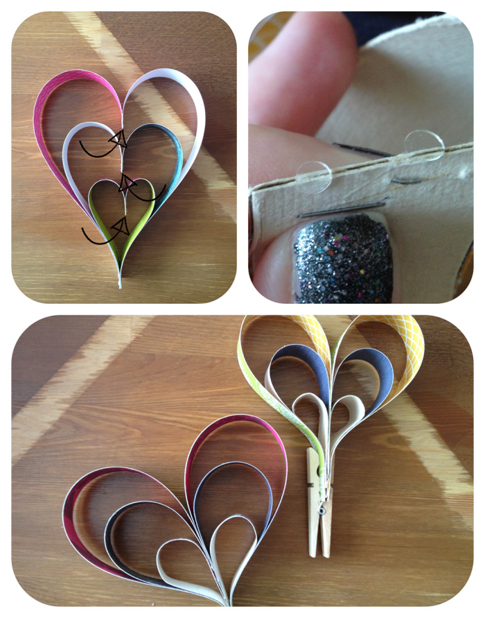 how-to-make-a-3d-paper-heart-feltmagnet-crafts