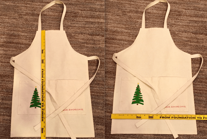 This finished size is 28" long by 20" wide. Remember to cut 1/2" or 5/8" for the edges. These pockets are 17" wide and 8" high with a seam in the middle making two sections.