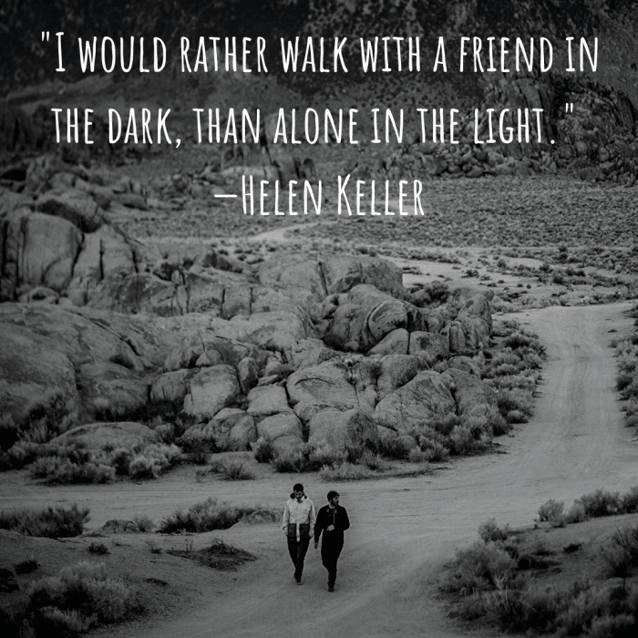 Everything is better when shared with a friend. Let yours know much you appreciate the experiences you've shared.