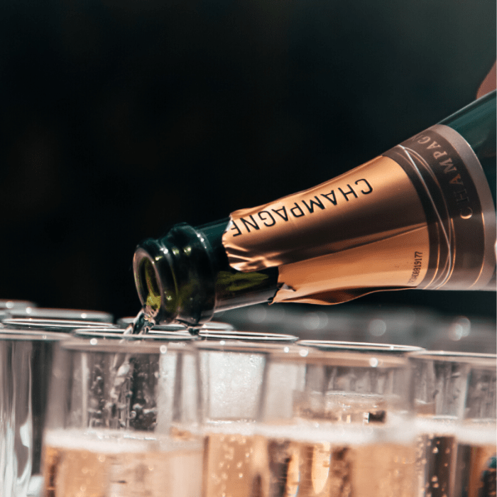 Champagne tends to be more expensive than wine, so it is traditional to save it for only the most important occasions.