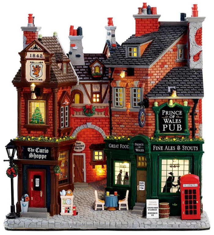 Personalized Christmas Village Houses 