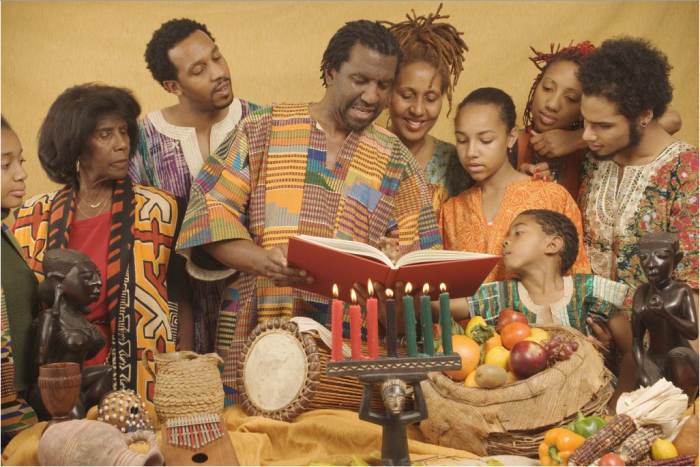 Kwanzaa participants say "Habari Gani?" when greeting others at the festival. Saying the name of the principle for that day is the appropriate response.