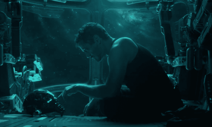 The film has a dark, almost apocalyptic tone to it which is a stark contrast (pun intended) to the original 'Avengers' movie.