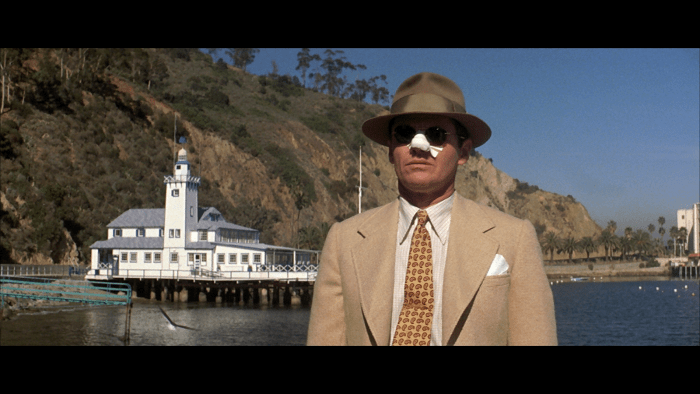 Nicholson simply owns the picture as the Marlowe-esque private detective struggling to piece the puzzle together as well as avoiding further physical punishment.