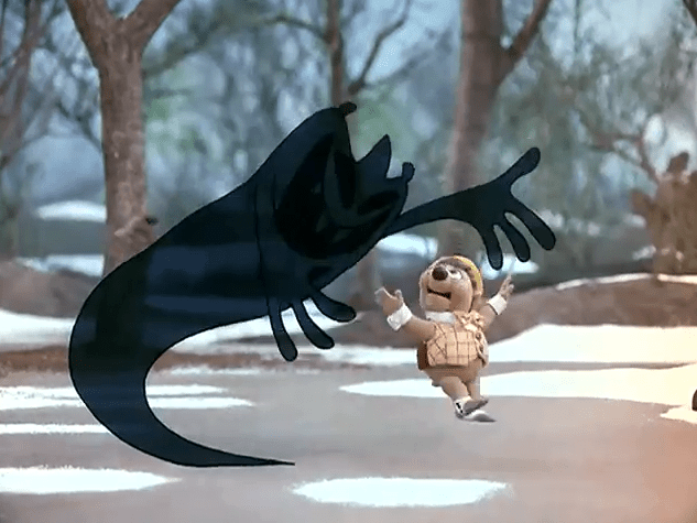 To keep winter going for an extra six weeks, Jack Frost begins his annual tradition of scaring Pardon-Me-Pete.