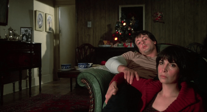 The film is as much about the unconventional relationship between Rocky and Adrian as it is about the big fight.