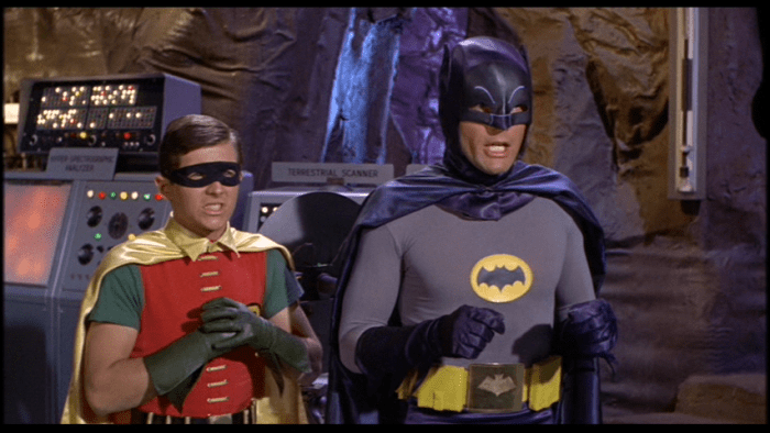 Ward (left) and West (right) deliver their trademark gusto into the roles, both of which continue to offer something different from today's much darker interpretation.