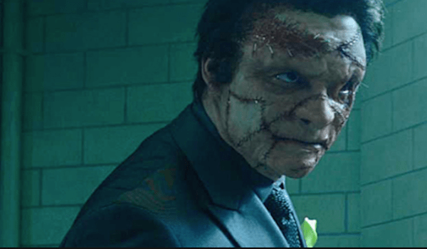 West is almost unrecognisable as the disfigured Jigsaw who brings the franchise the brutality it has been craving.