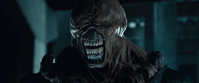 There are some token nods to the game such as this fellow's appearance but generally, it's just a structure-less blend of action scenes and incoherence.