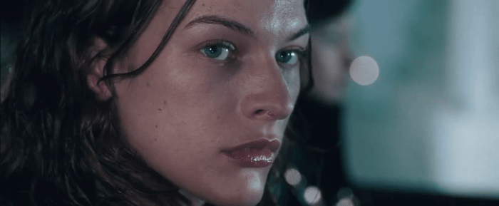 Jovovich returns as trigger-happy heroine Alice who feels more reminiscent of Carrie-Ann Moss in 'The Matrix' than ever before.