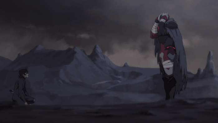 Old friends and foes alike return - at least briefly - several times over the course of the season. (Screenshot courtesy of Netflix/Dreamworks)