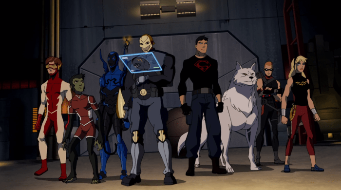 Just some of the members of the team who have been introduced by the end of season two. (Screencap courtesy of Warner Bros.)