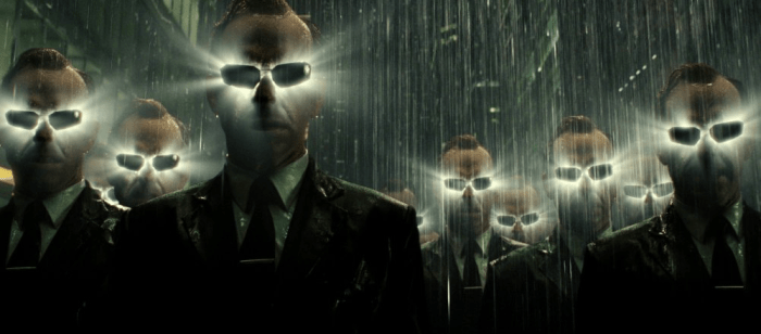 After vanquishing Neo (winning), Agent Smith and his copies no longer have a reason to exist. As a result, they explode and vanish.