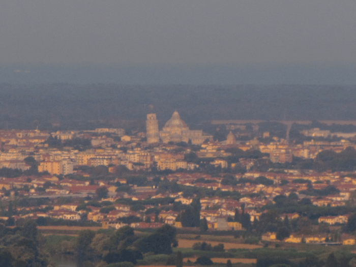 It’a blurry due to the distance and using the digital zoom on my camera but you get the picture.