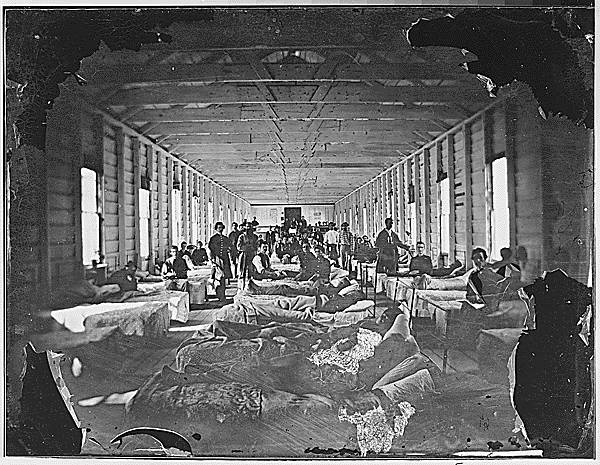 civil war hospital bed