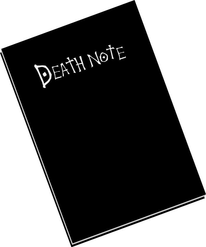 L realizes that the killer, Kira, has great power, but doesn't expect it to be a supernatural notebook.