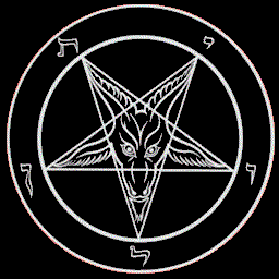 The Sigil of Baphomet was adopted by the Church of Satan as their official seal in the 1960s. The symbols adopted in their version promote autocracy and man embracing his carnal nature.