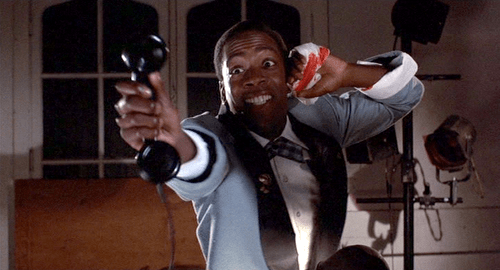 Marvin Berry has the same stupid, wide-eyed, grinning demeanor about him as Goldie. I blame the director.