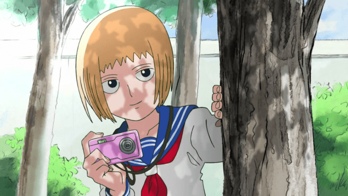Ichi Mezato of the News Club knows there's something unusual about Mob, and she'll stop at nothing to get her scoop.