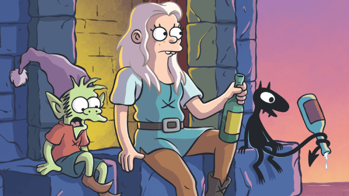 Matt Groening's new fantasy animated show, Disenchanted, will premiere on Netflix on August 17th, 2018.