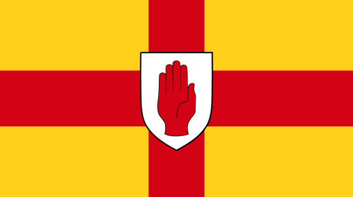 The Red Hand of Ulster should have been a shared symbol but its use by loyalist paramilitaries, including the 'Red Hand Commandos', means it is more usually seen as a Protestant symbol.