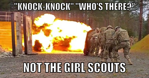 Not the girl scouts