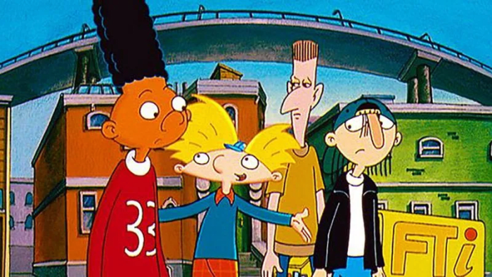 Even when his school mates tried to persuade him otherwise, Arnold (center, blonde hair) wanted to do the right thing.