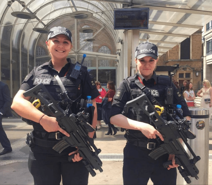 The days of the 'unarmed British copper' are over, you go at them with a gun, and they come back mean and ready for business