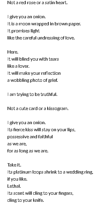 Valentine critical essay picture