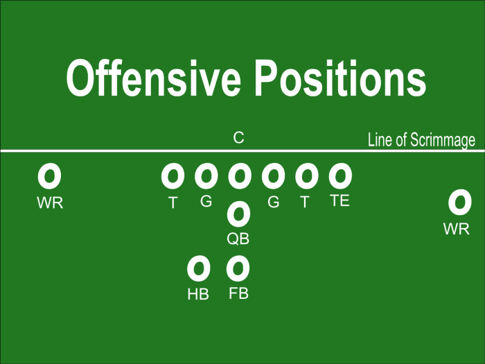 Offensive And Defensive Football Positions Explained Howtheyplay Sports 3586