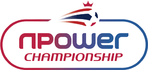 The logo of the Football League Championship currently sponsored by energy company npower.
