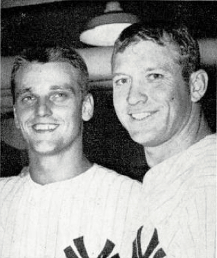 Roger Maris and Mickey Mantle are the only teammates to hit 50-plus homers in the same season.