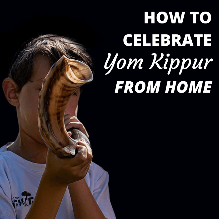 Just because you can't attend a service doesn't mean you can't celebrate from home with your family.
