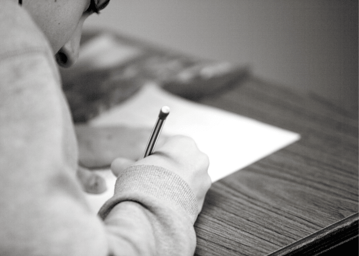 The in-person assessments used in traditional classrooms incentivize students to retain the information they are learning rather than simply reference it for assignments.